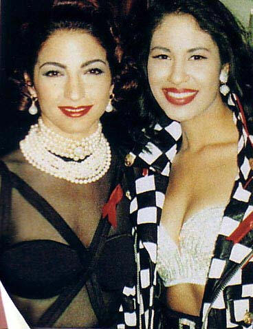 Selena and Gloria Estefan
